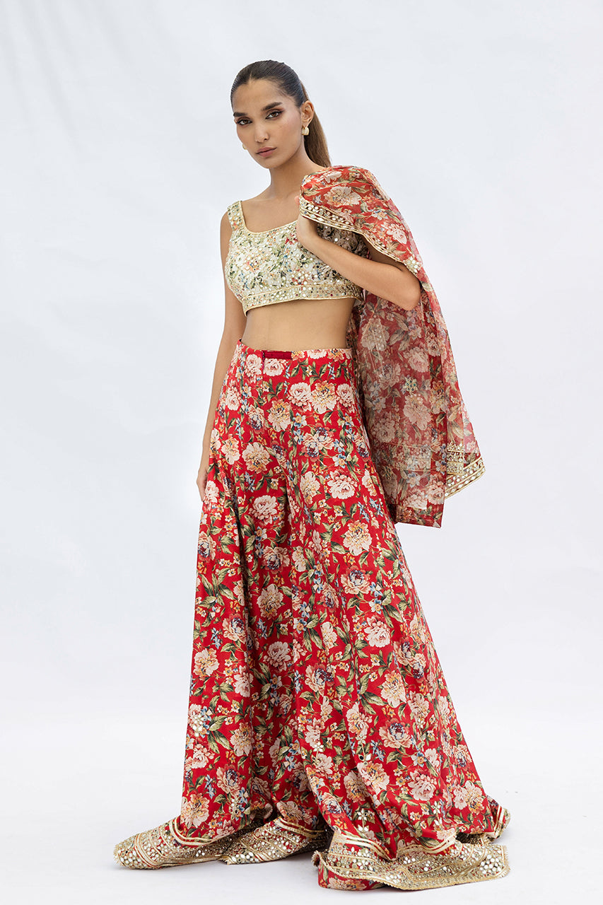 Sania Maskatiya | Fall Festive Glimmer | Elise -  Sania Maskatiya Ladies Clothes - Original Designer Dress - House of Maryam