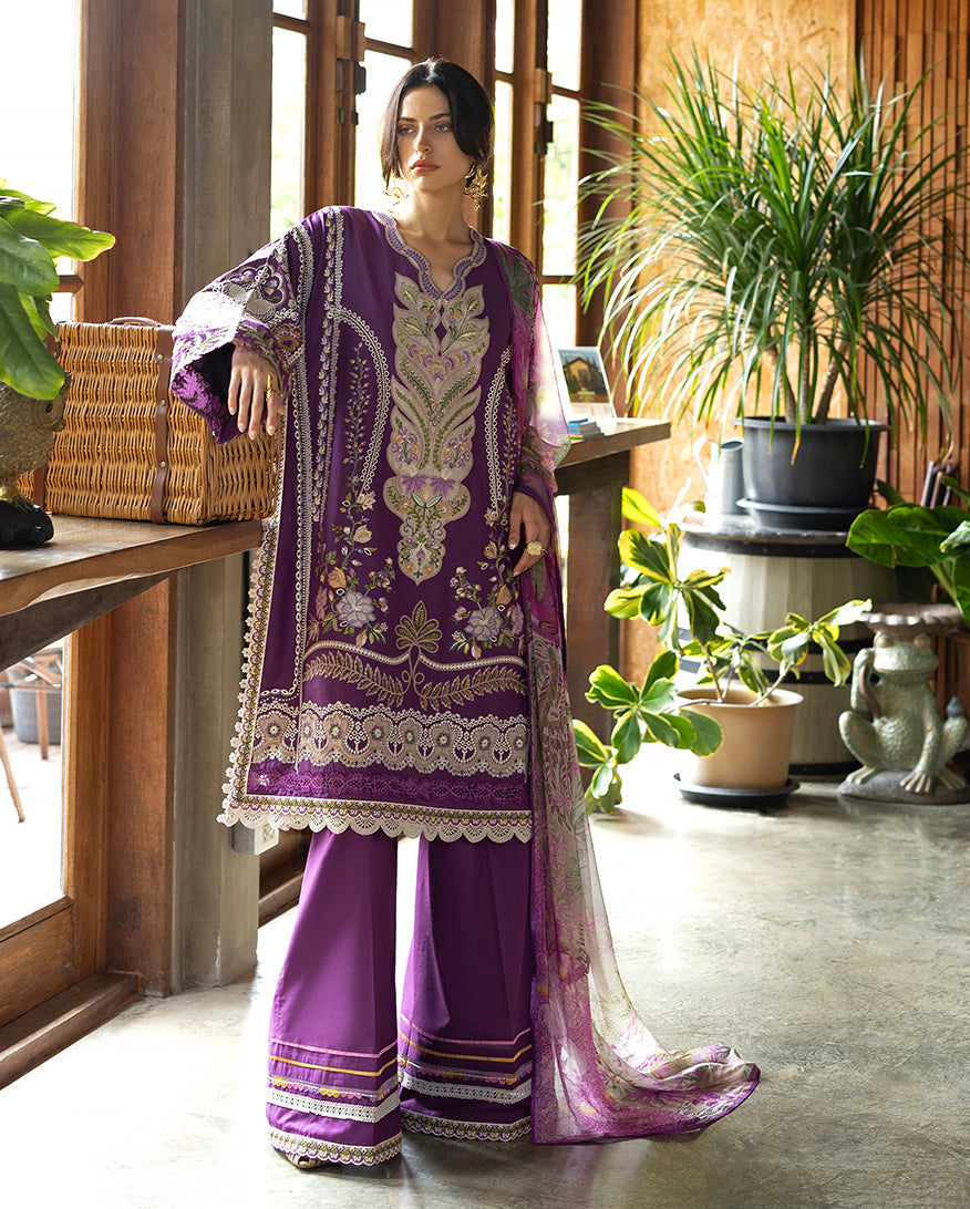 Esmel | Mon Tresor Luxe Lawn 26 | Aura, image 8