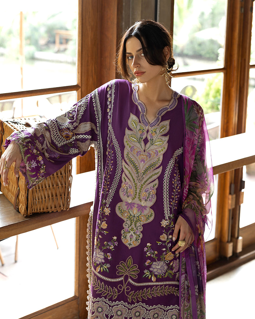 Esmel | Mon Tresor Luxe Lawn 26 | Aura, image 3