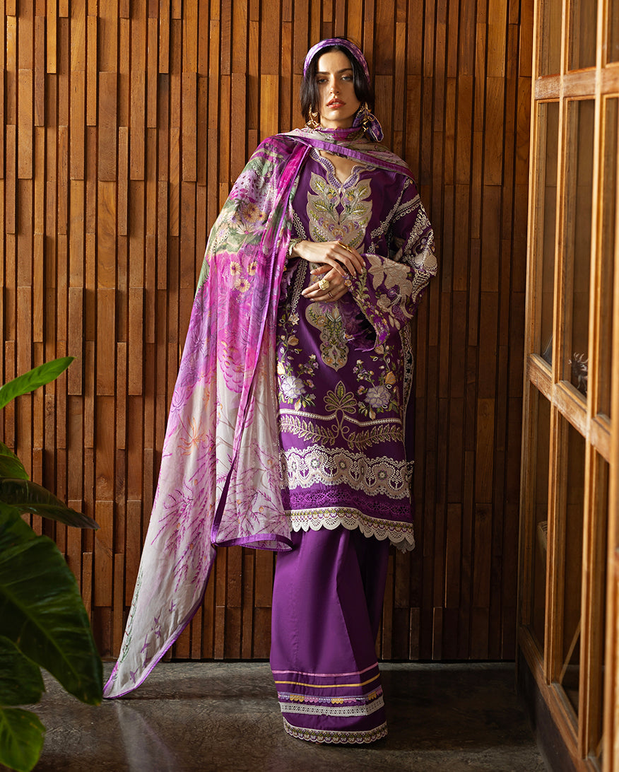 Esmel | Mon Tresor Luxe Lawn 26 | Aura, image 6