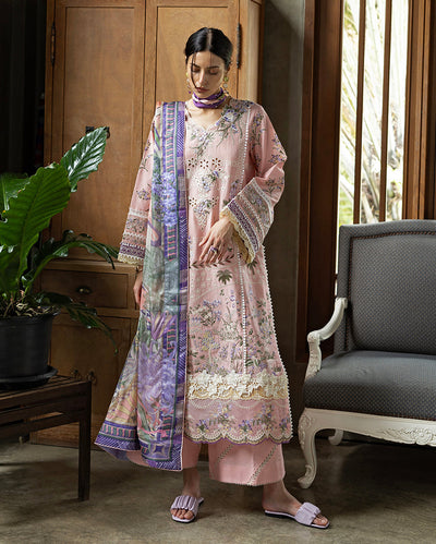 Esmel | Mon Tresor Luxe Lawn 26 | Rosy
