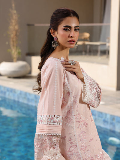 Faiza Faisal | Marine Luxury Lawn 25 | MARIA -  Faiza Faisal Ladies Clothes - Original Designer Dress - House of Maryam