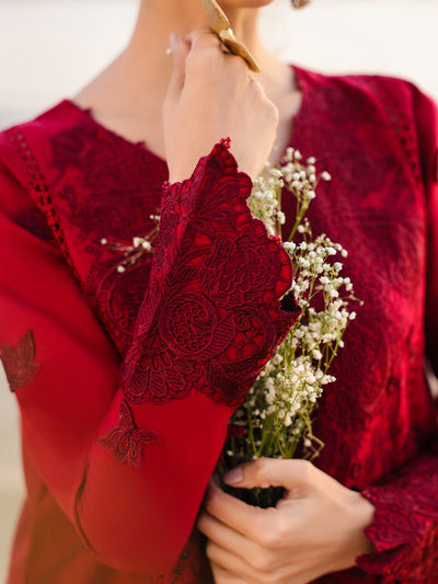 Faiza Faisal | Marine Luxury Lawn 25 | TARA -  Faiza Faisal Ladies Clothes - Original Designer Dress - House of Maryam