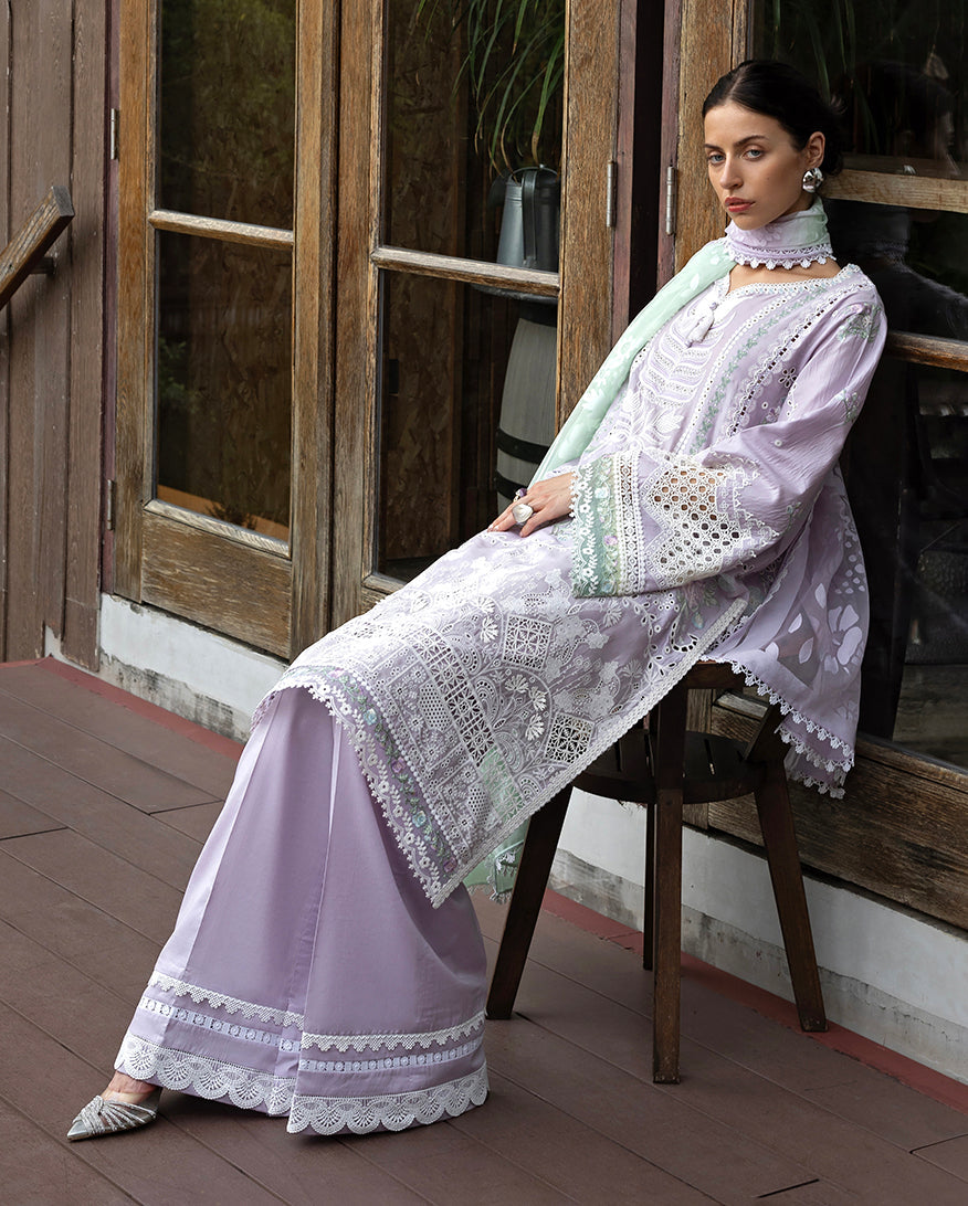 Esmel | Mon Tresor Luxe Lawn 26 | Lila, image 8