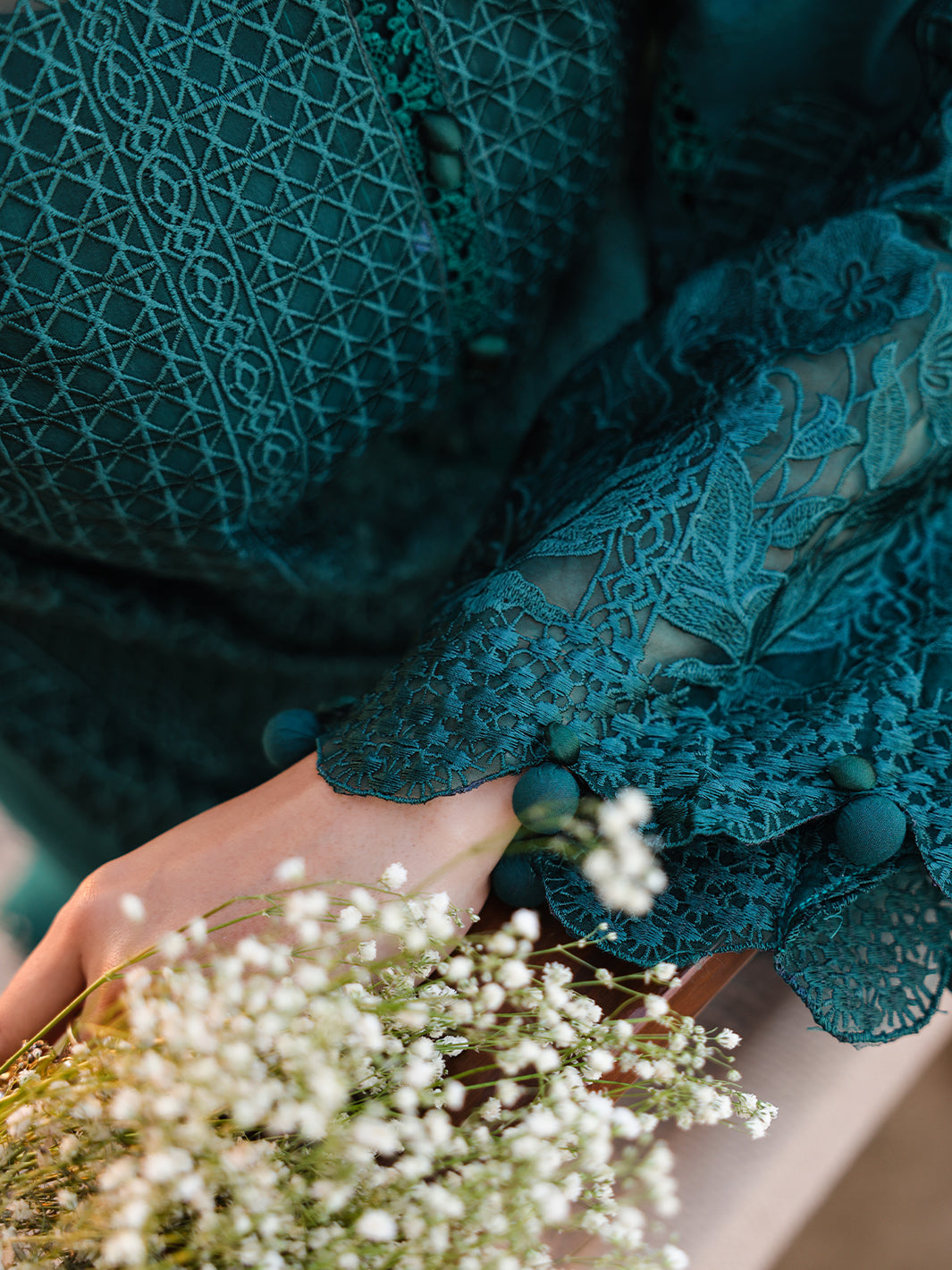 Faiza Faisal | Marine Luxury Lawn 25 | SOPHIA -  Faiza Faisal Ladies Clothes - Original Designer Dress - House of Maryam