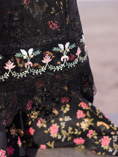 Faiza Faisal | Marine Luxury Lawn 25 | ELVA -  Faiza Faisal Ladies Clothes - Original Designer Dress - House of Maryam
