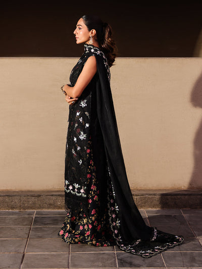 Faiza Faisal | Marine Luxury Lawn 25 | ELVA -  Faiza Faisal Ladies Clothes - Original Designer Dress - House of Maryam
