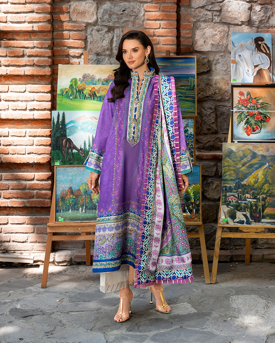 Mushq | Nirvana Printed Silk | Cosmic Spindle
