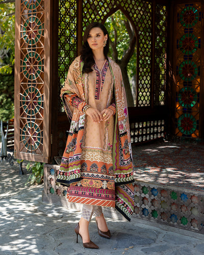 Mushq | Nirvana Printed Silk | Solara Crest