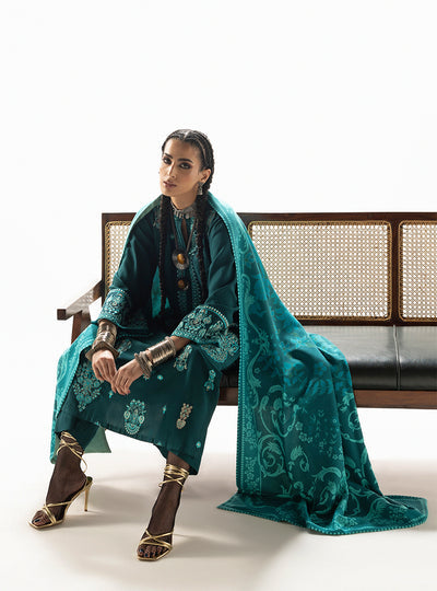 Zainab Chottani | Winter Shawl 25 | Kyana - D6, image 8