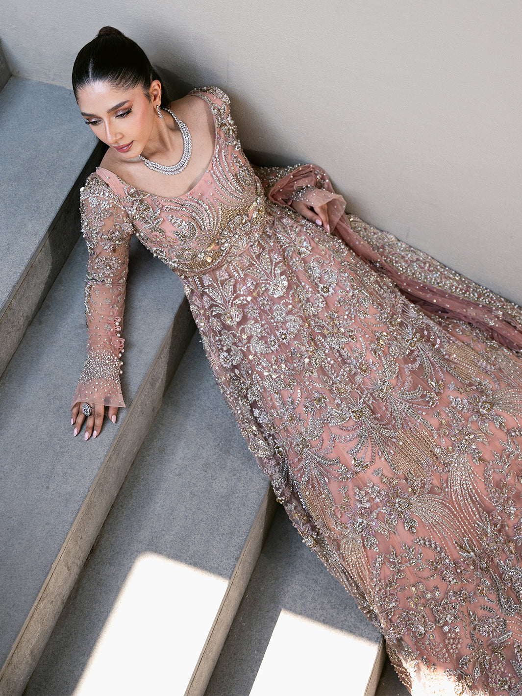 Epoque | Reverie Eternelle | Melange -  Epoque Ladies Clothes - Original Designer Dress - House of Maryam