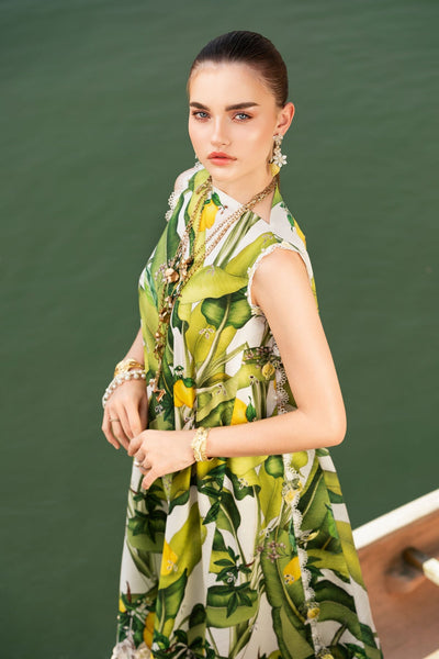 Maria B | M Prints 25 | MPT-2503-A -  Maria B Ladies Clothes - Original Designer Dress - House of Maryam