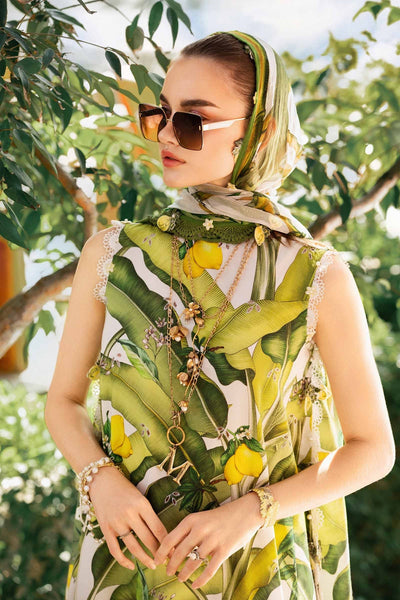 Maria B | M Prints 25 | MPT-2503-A -  Maria B Ladies Clothes - Original Designer Dress - House of Maryam