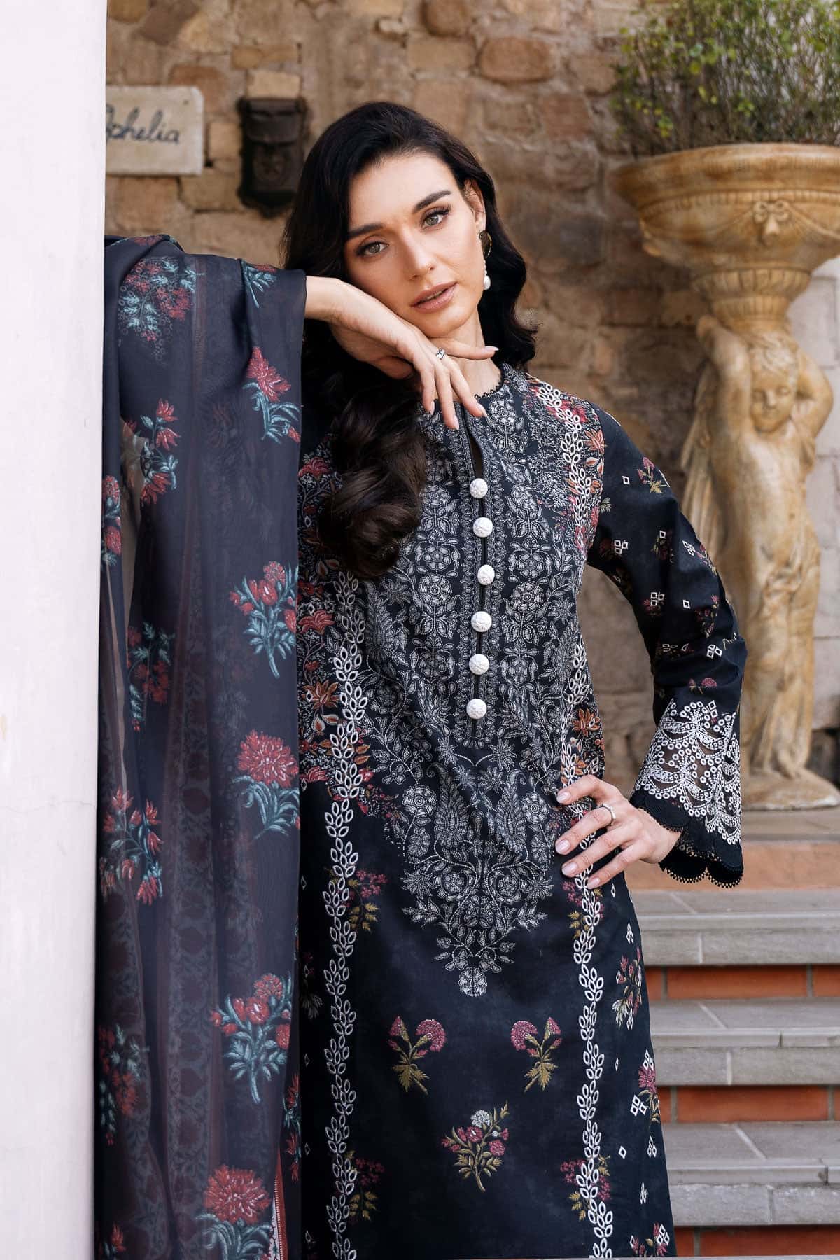 Afrozeh | Damask The Holiday Edit 25 | Anisa B -  Afrozeh Ladies Clothes - Original Designer Dress - House of Maryam