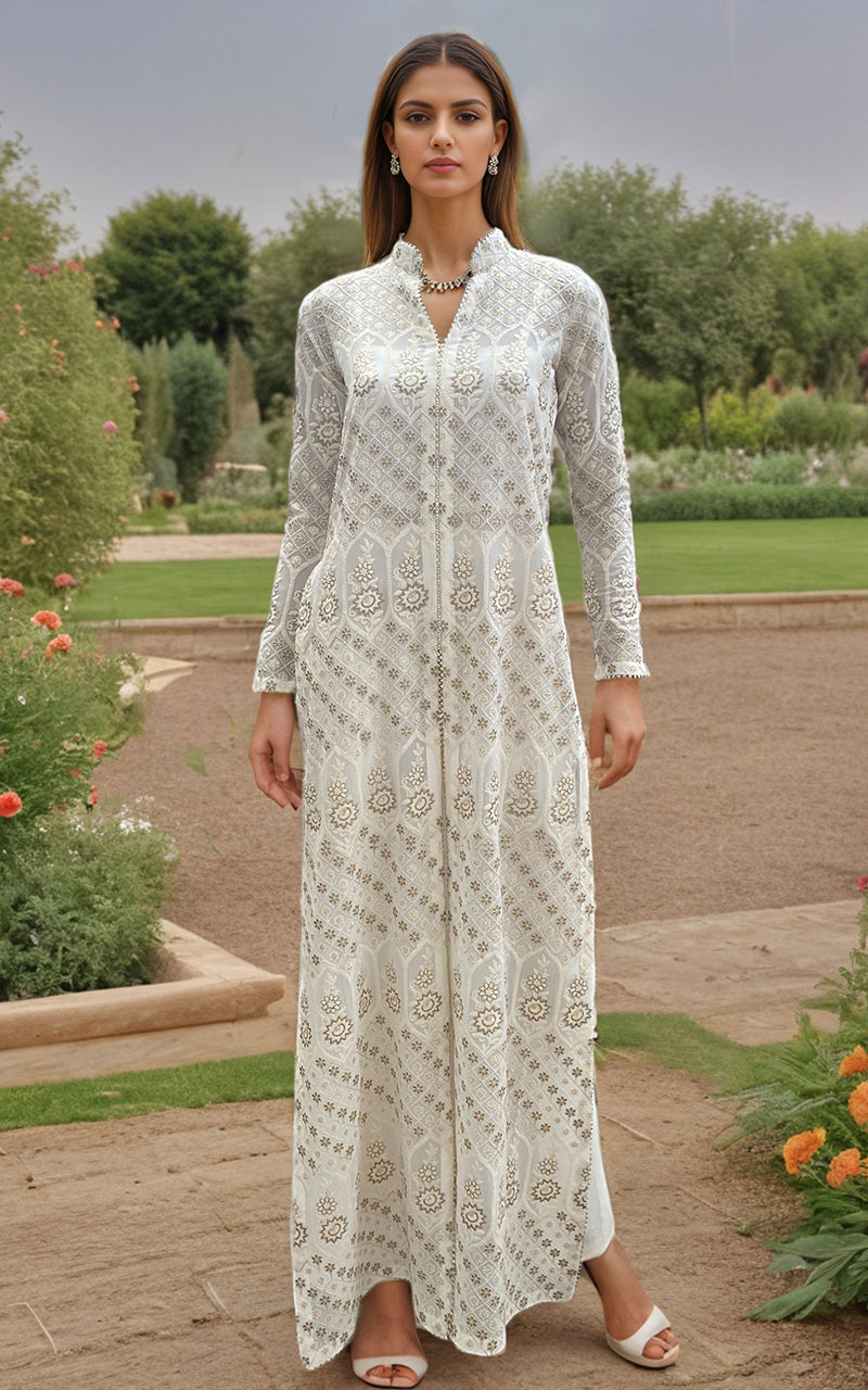 Threads and Motifs | Formal Dresses 25 | Embroidered Shirt With Trouser -  Threads and Motifs Ladies Clothes - Original Designer Dress - House of Maryam