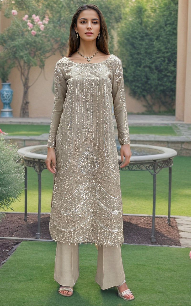 Threads and Motifs | Formal Dresses 25 | Embroidered Shirt With Trouser -  Threads and Motifs Ladies Clothes - Original Designer Dress - House of Maryam