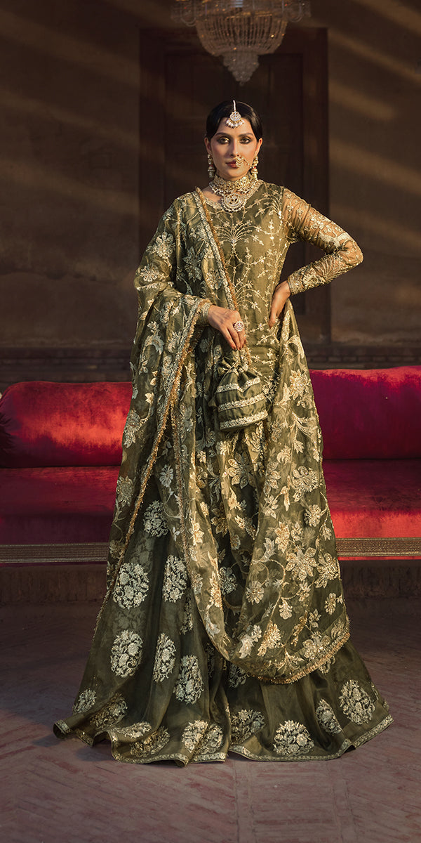 Erum Khan | Jahan Wedding Formals | MALIKA JAN by Designer Erum Khan - House of Maryam - Pakistani Designer Ethnic Wear in {{ shop.shopifyCountryName }}