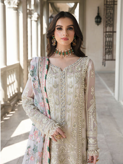 Gulaal | Embroidered Chiffon | CEMILE 03 -  Gulaal Luxury - Original Designer Dress - House of Maryam
