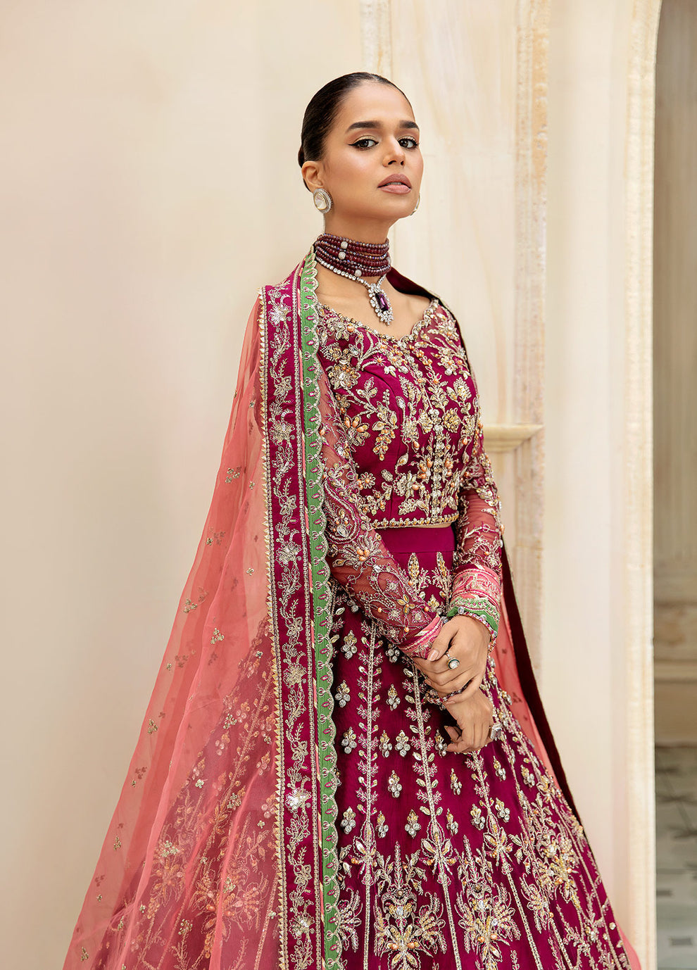 Gulaal | Wedding Formals | Ashmiza GL-WS-23V1-36 -  Gulaal Bridal - Original Designer Dress - House of Maryam