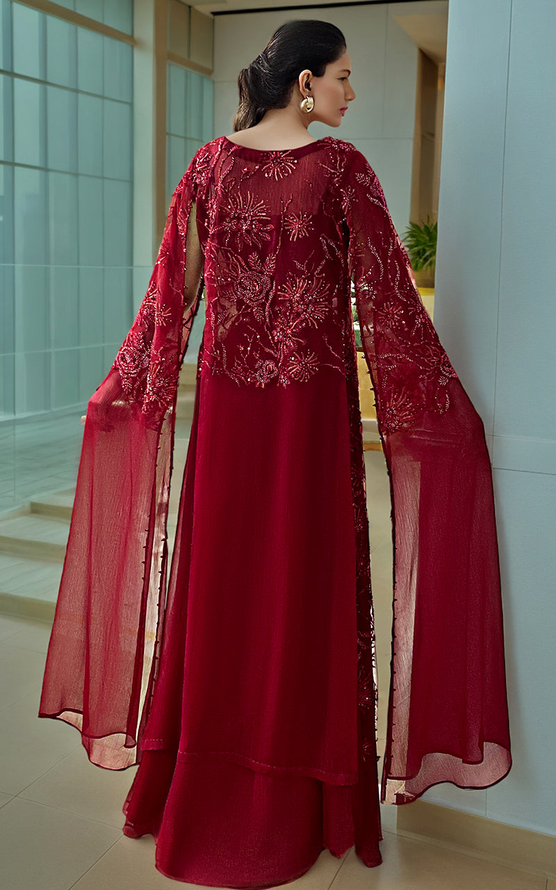 Threads and Motifs | Formal Dresses 25 | Embroidered Jacket With Tube And Skirt -  Threads and Motifs Ladies Clothes - Original Designer Dress - House of Maryam