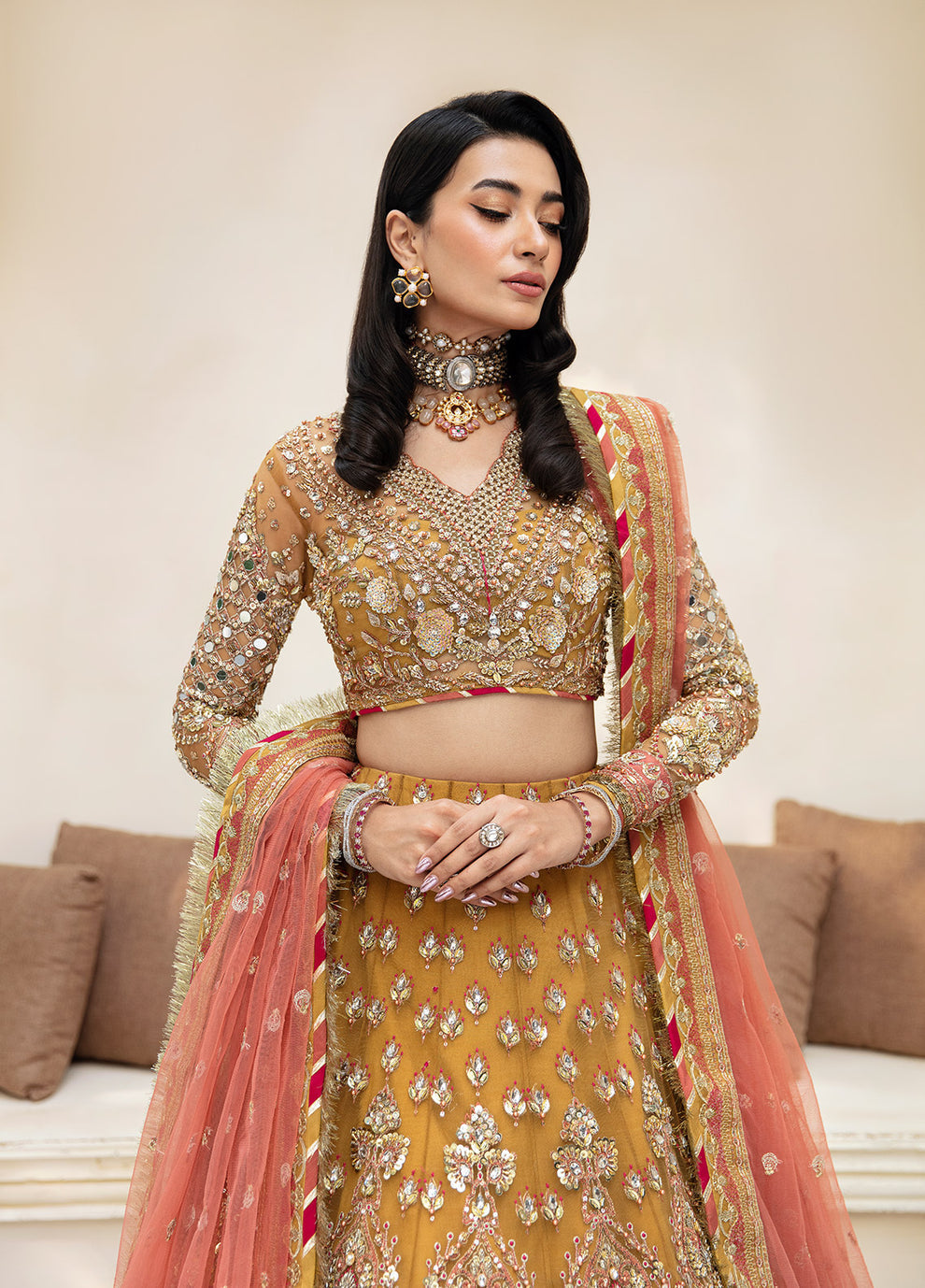 Gulaal | Wedding Formals | Miraas GL-WS-23V1-35 -  Gulaal Bridal - Original Designer Dress - House of Maryam