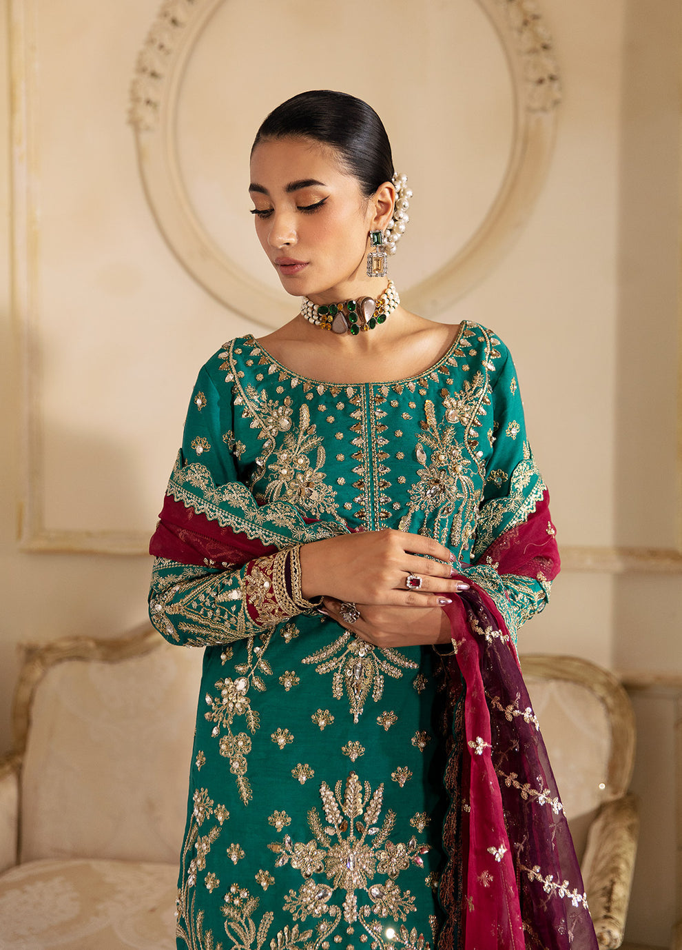 Gulaal | Wedding Formals | Amirah GL-WS-23V1-40 -  Gulaal Bridal - Original Designer Dress - House of Maryam