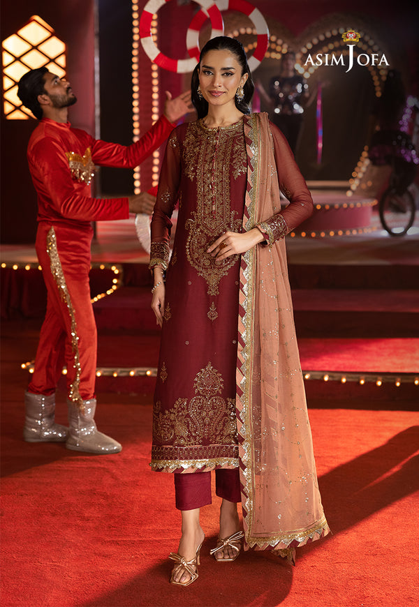 Asim Jofa | Festive Collection 25 | AJLF-05 -  Asim Jofa Ladies Clothes -  House of Maryam