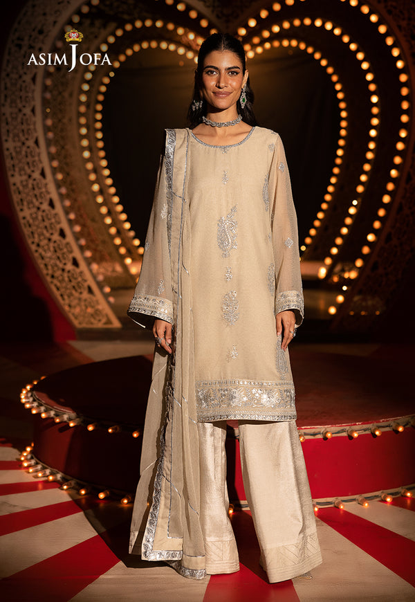 Asim Jofa | Festive Collection 25 | AJLF-09 -  Asim Jofa Ladies Clothes -  House of Maryam