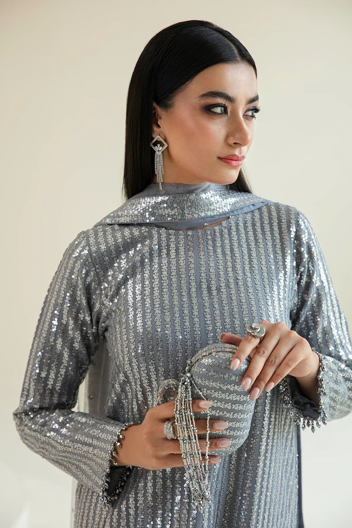 Baroque | Formals Collection | UF-383 -  Baroque Formal - Original Designer Dress - House of Maryam
