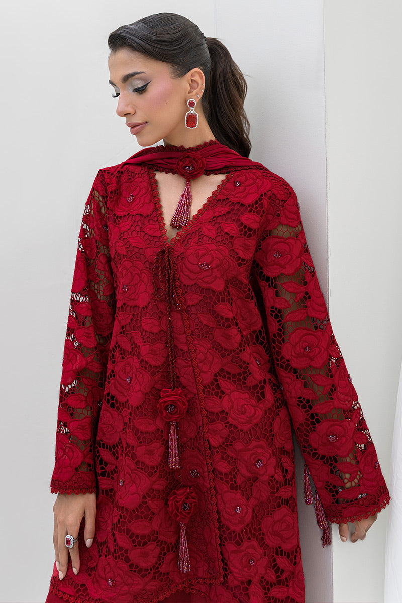 Chic Ophicial | Aarzu Luxe Pret | Red Radiance, image 3