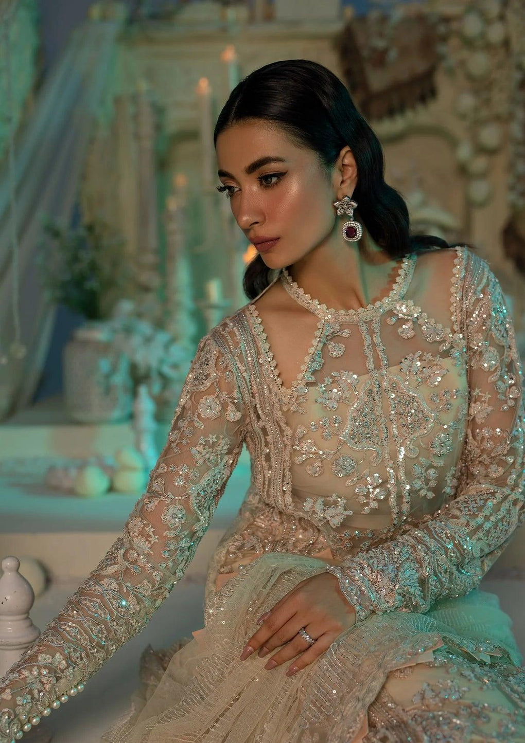 Elaf Premium | Evara Formals 24 | EFE-01 AURA -  Elaf Premium The Formal Exhibit - Original Designer Dress - House of Maryam