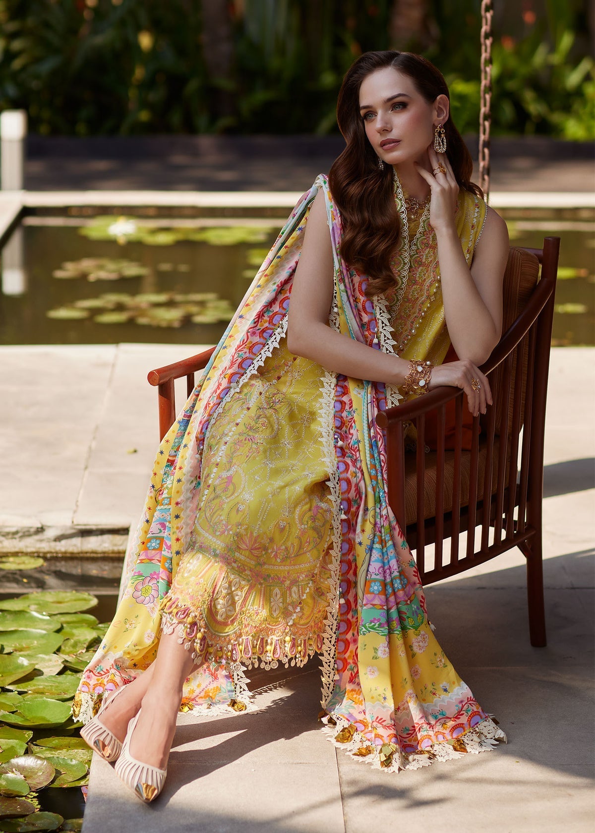 Kanwal Malik | Ariya Luxury Lawn 26 | Bianca, image 5
