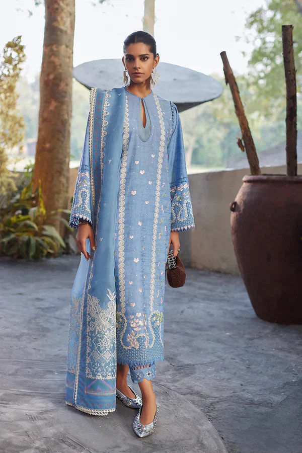 Suffuse Amani powder blue kurta and pants