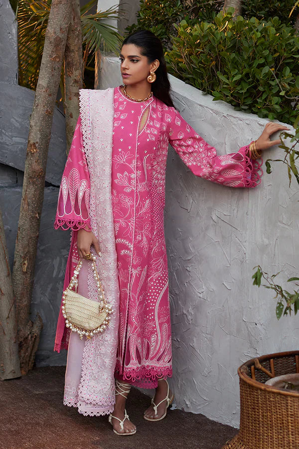 Suffuse Lazaib candy pink shirt and culottes, photo 3