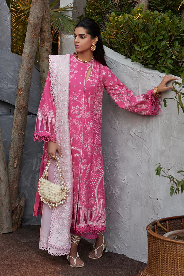 Suffuse Lazaib candy pink shirt and culottes, photo 3