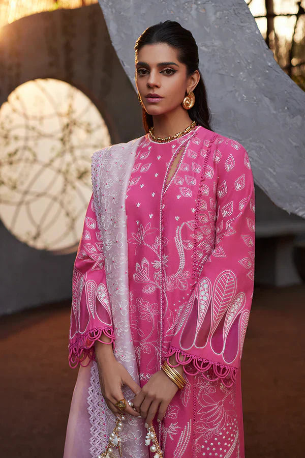 Suffuse Lazaib candy pink shirt and culottes, photo 6