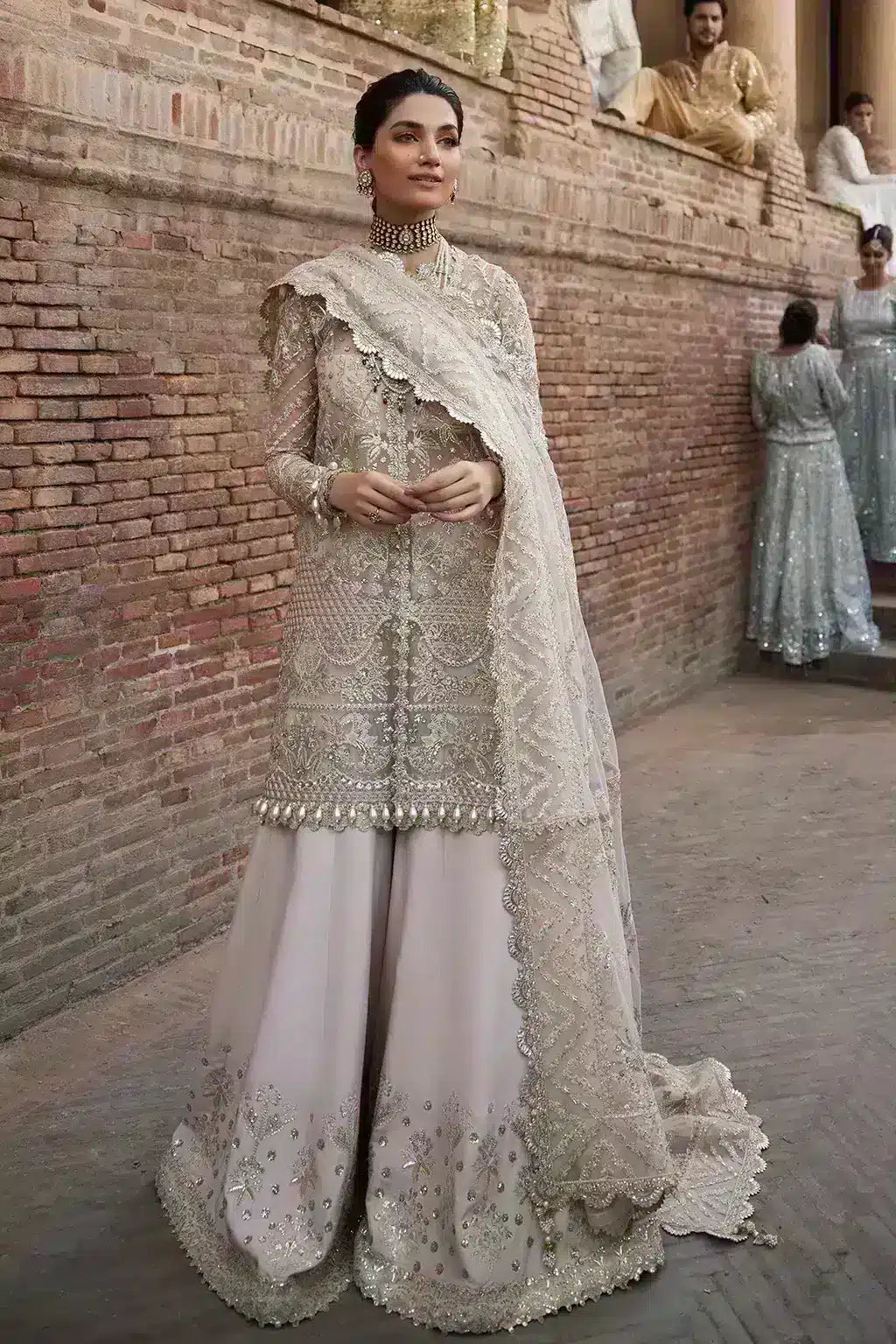 Afrozeh | Dastangoi Wedding Formals | Meharbano by Designer Afrozeh - House of Maryam - Pakistani Designer Ethnic Wear in {{ shop.shopifyCountryName }}