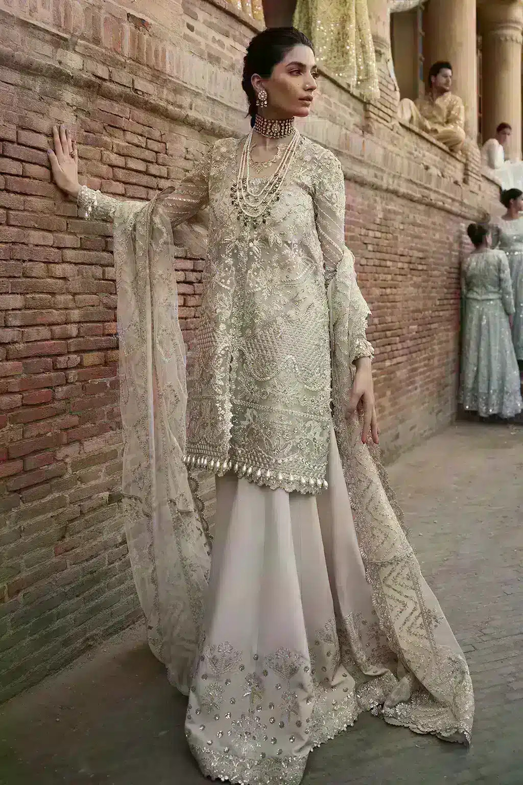 Afrozeh | Dastangoi Wedding Formals | Meharbano -  Afrozeh Bridal - Original Designer Dress - House of Maryam