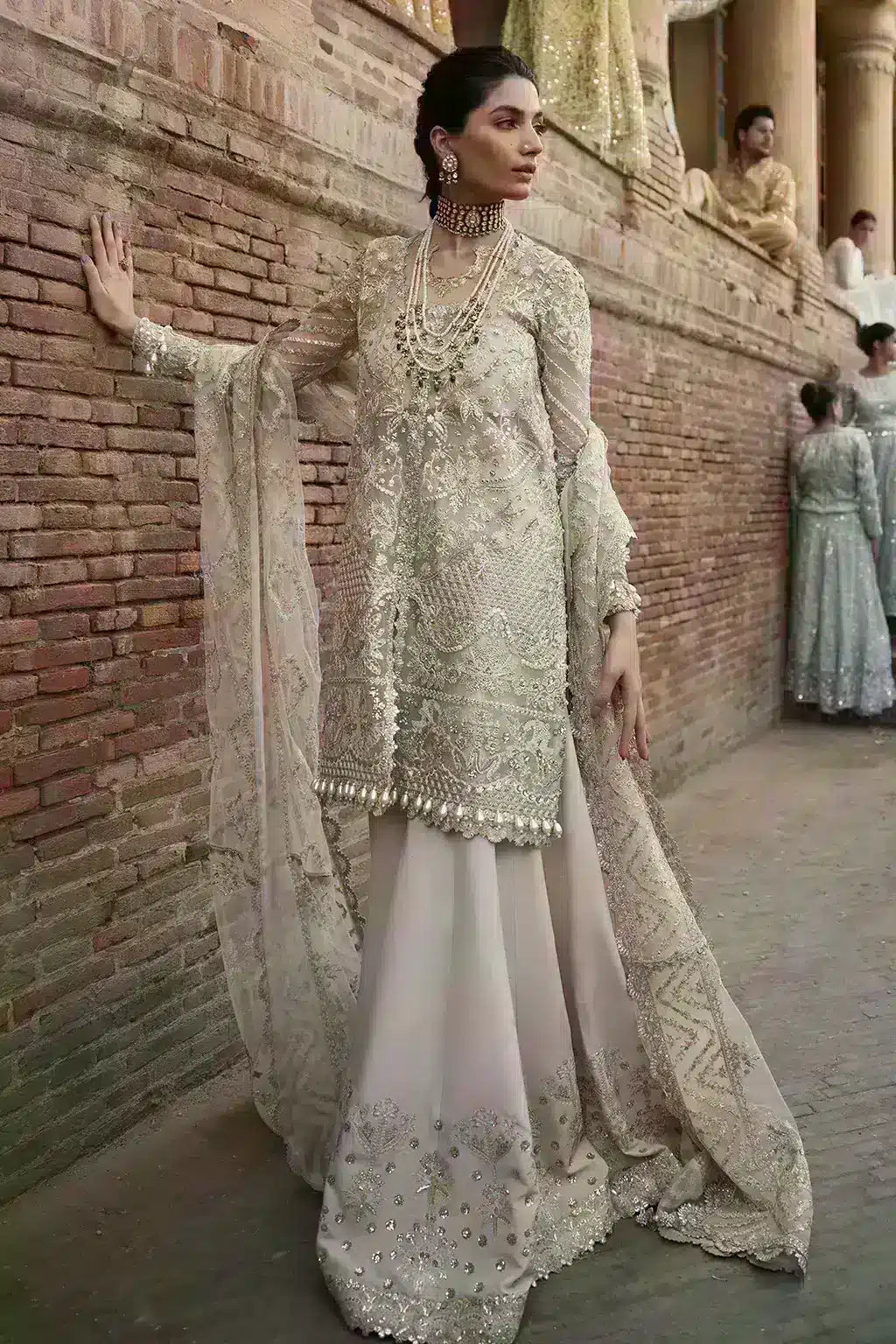 Afrozeh | Dastangoi Wedding Formals | Meharbano by Designer Afrozeh - House of Maryam - Pakistani Designer Ethnic Wear in {{ shop.shopifyCountryName }}