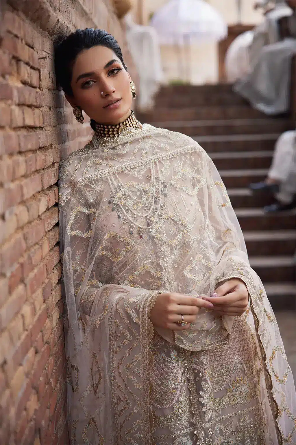 Afrozeh | Dastangoi Wedding Formals | Meharbano -  Afrozeh Bridal - Original Designer Dress - House of Maryam