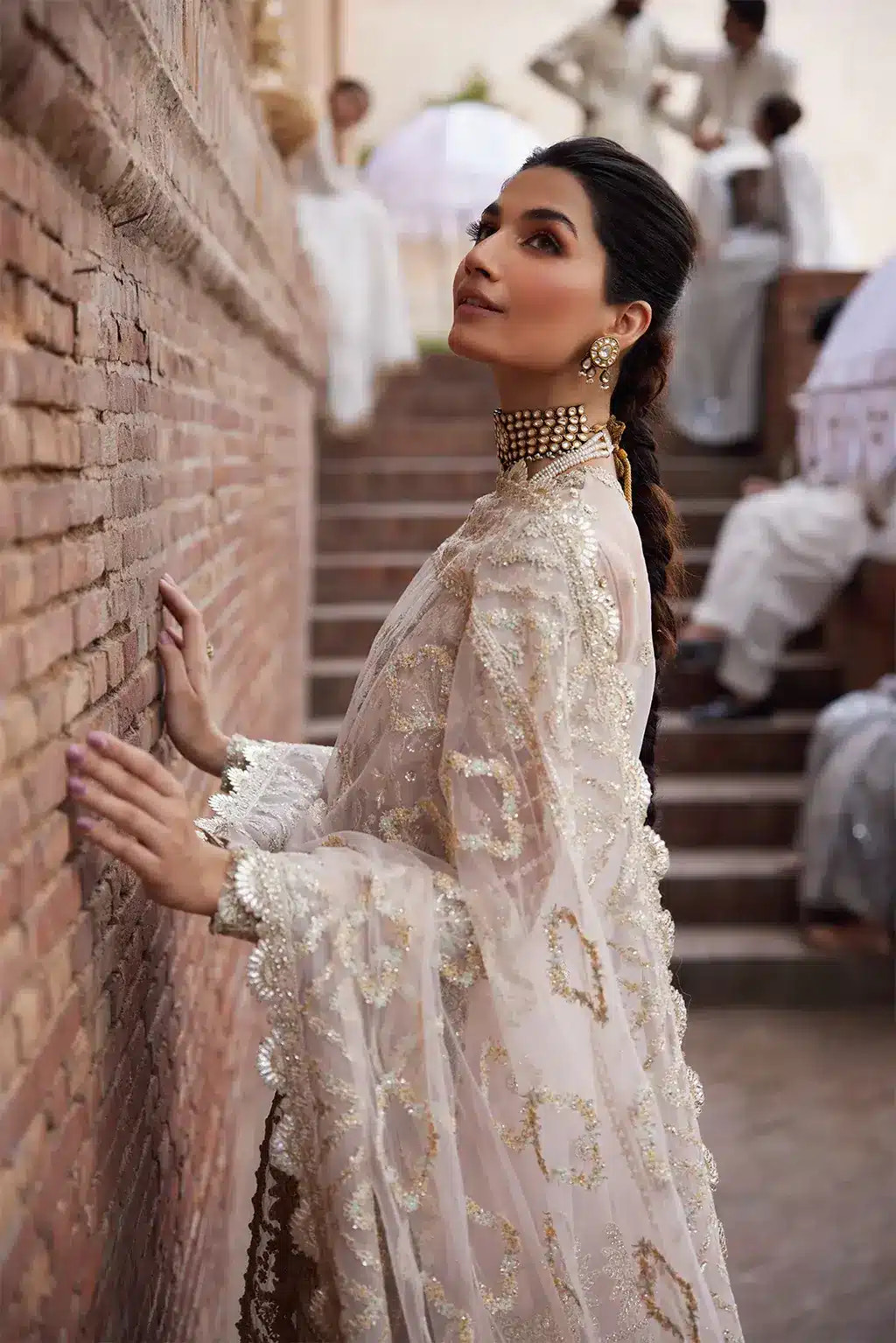 Afrozeh | Dastangoi Wedding Formals | Meharbano -  Afrozeh Bridal - Original Designer Dress - House of Maryam