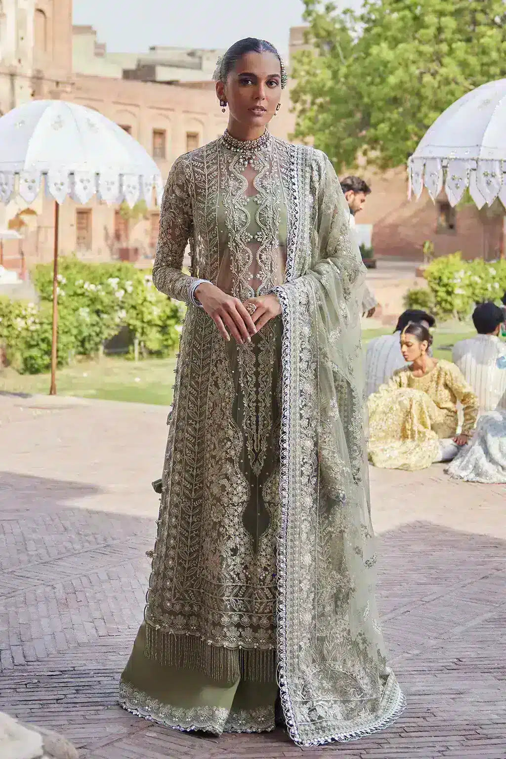 Afrozeh Nigar net formal suit