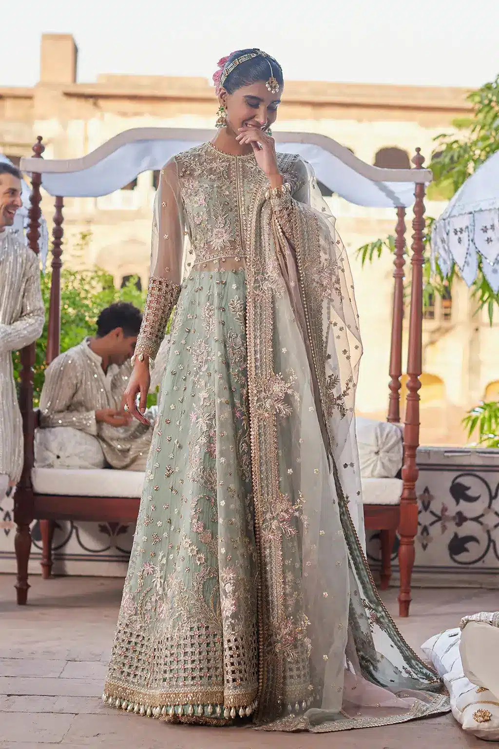 Afrozeh | Dastangoi Wedding Formals | Mehrunisa -  Afrozeh Bridal - Original Designer Dress - House of Maryam