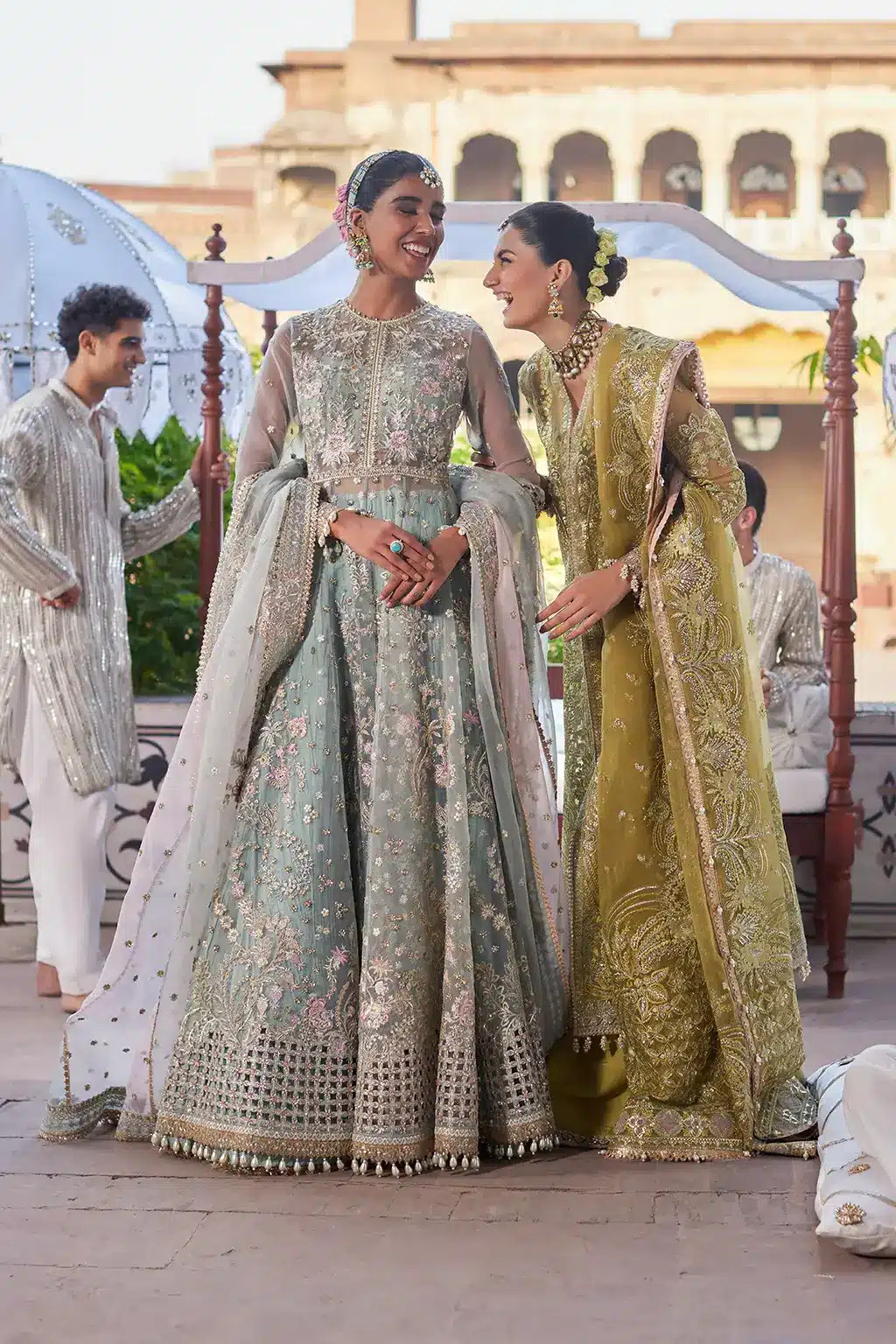 Afrozeh | Dastangoi Wedding Formals | Mehrunisa -  Afrozeh Bridal - Original Designer Dress - House of Maryam