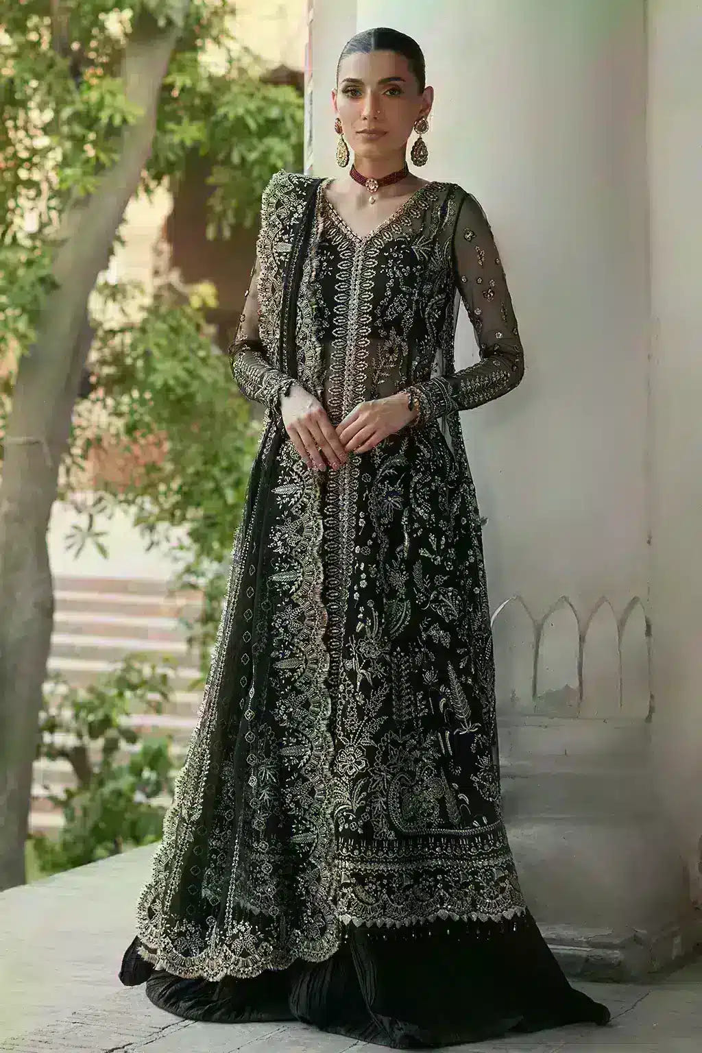 Afrozeh | Dastangoi Wedding Formals | Nafeesa -  Afrozeh Bridal - Original Designer Dress - House of Maryam