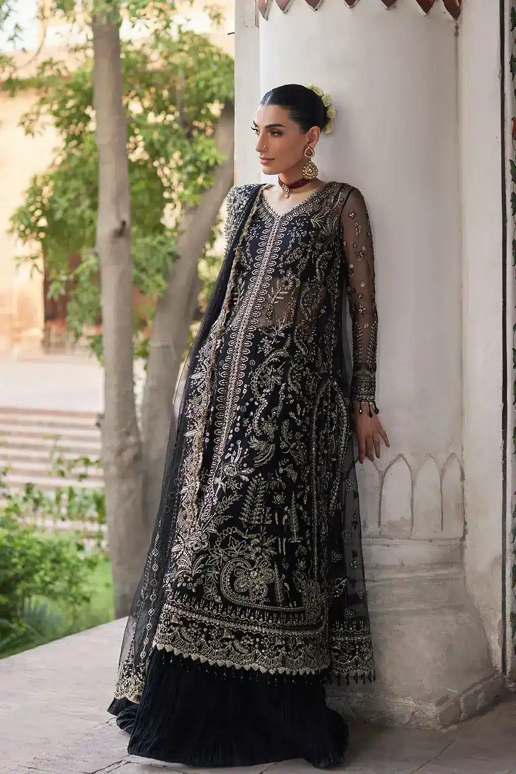 Afrozeh | Dastangoi Wedding Formals | Nafeesa by Designer Afrozeh - House of Maryam - Pakistani Designer Ethnic Wear in {{ shop.shopifyCountryName }}