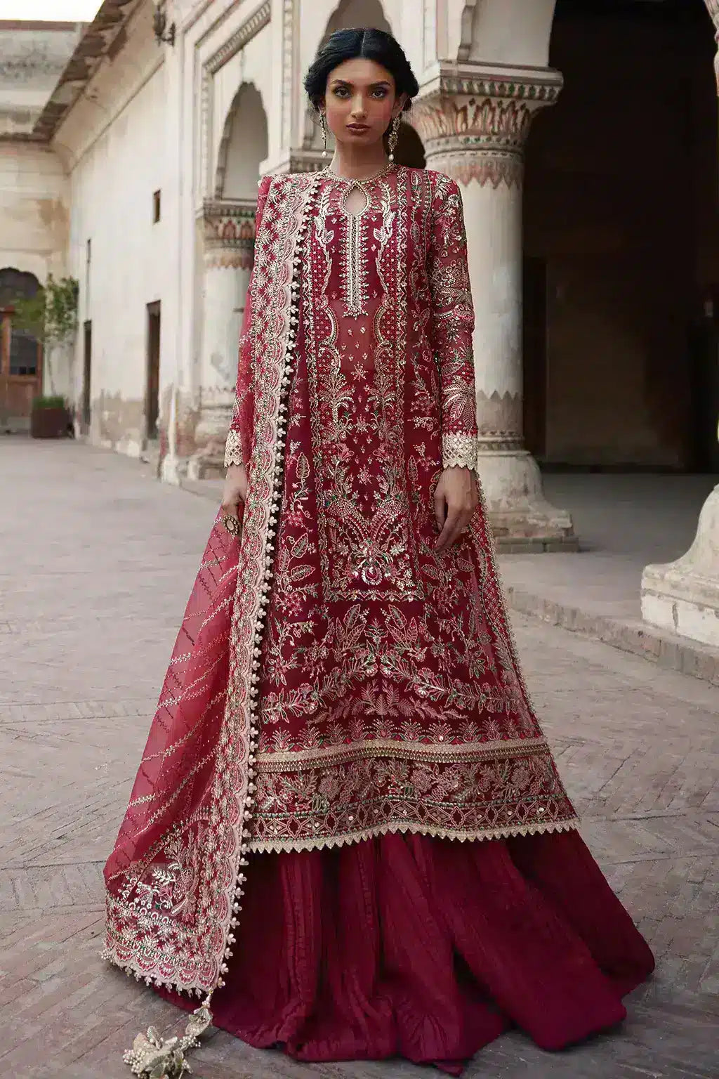 Afrozeh Noor Jehan organza formal suit