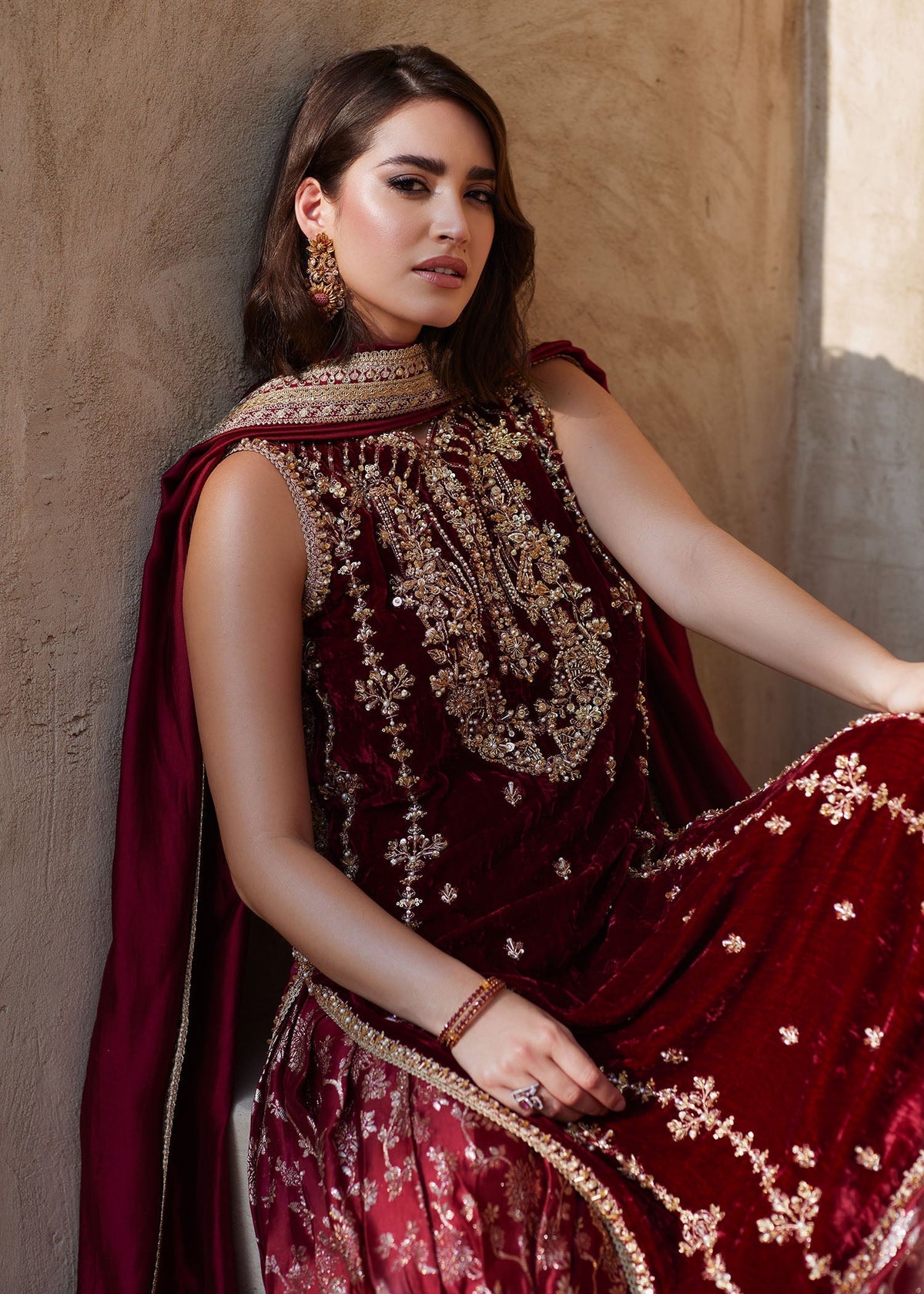 Kanwal Malik | Laira Formals | Aline -  Kanwal Malik Ladies Clothes - Original Designer Dress - House of Maryam