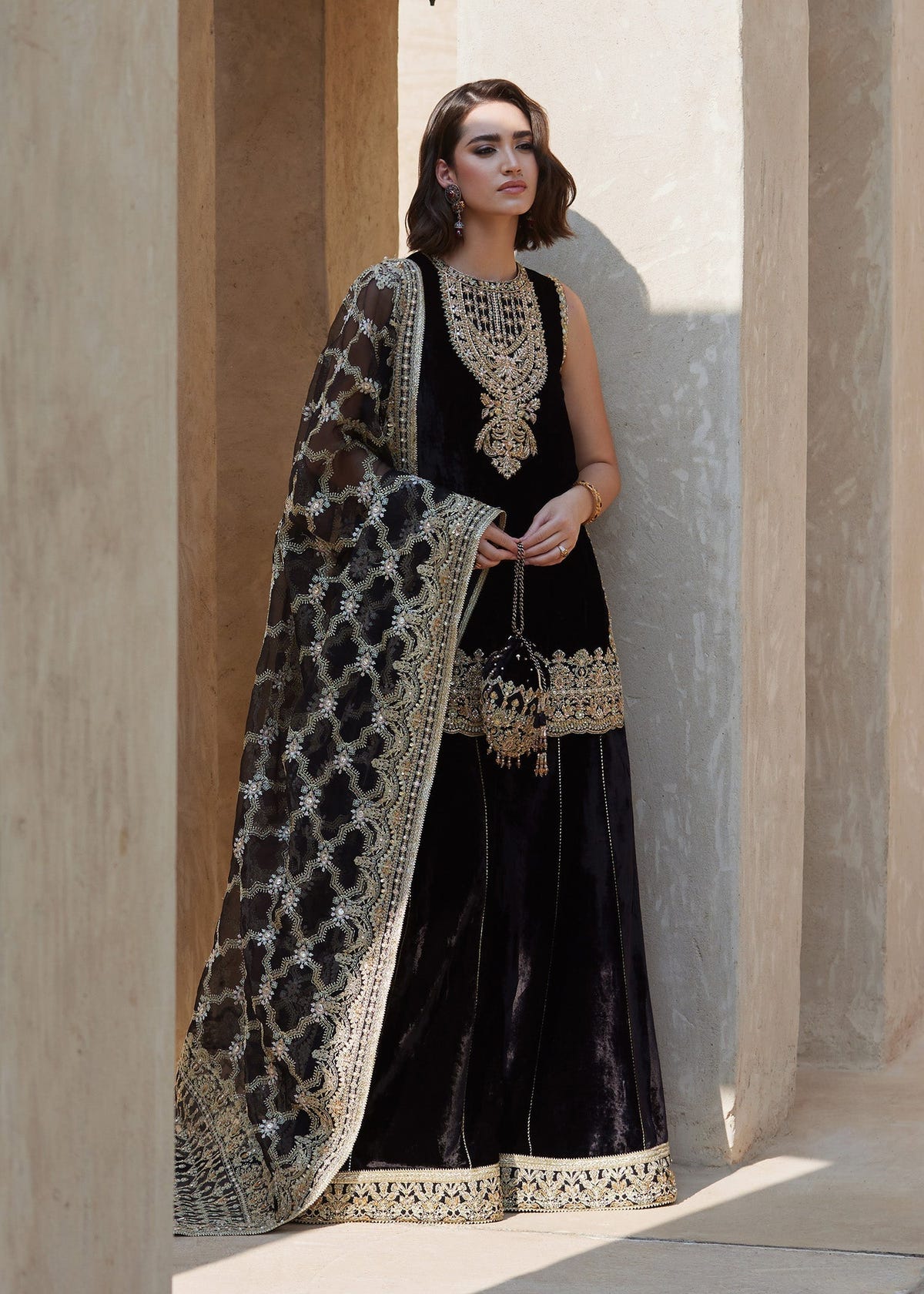 Kanwal Malik | Laira Formals | Elynor -  Kanwal Malik Ladies Clothes - Original Designer Dress - House of Maryam