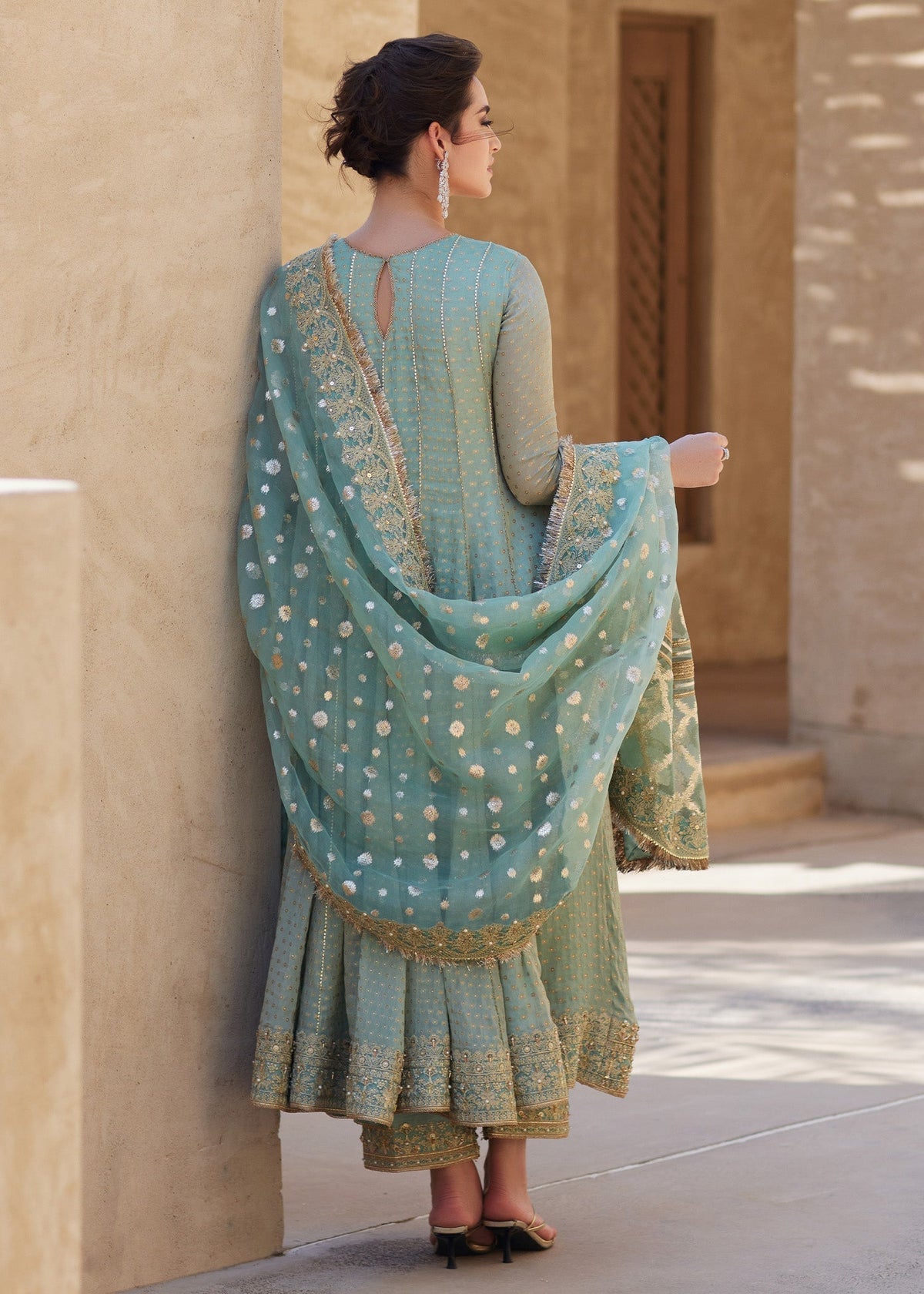 Kanwal Malik | Laira Formals | Mist -  Kanwal Malik Ladies Clothes - Original Designer Dress - House of Maryam